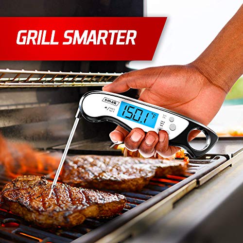 Digital Instant Read Meat Thermometer Smak Waterproof Kitchen Food