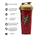 Performa Justice League & DC Comic - Leak Free Protein Shaker Bottle with Actionrod Mixing Technology for All Your Protein Needs! Shatter Resistant & Dishwasher Safe (Flash JL)