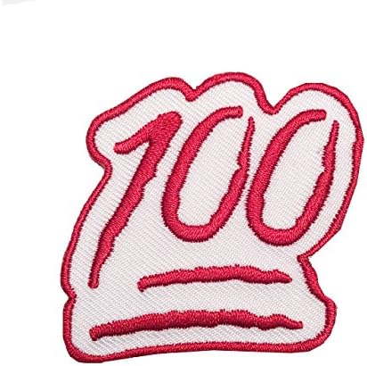 100 points velcro patch - emoji velcro patches for backpacks, hats, vests, and gear