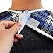 3 Pack Adult Bibs with Crumb Catcher - Waterproof and Reusable Clothing Protectors for Elderly Men and Women