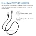 Lightning Cable, IVVO 4 Pack 1FT 3FT 6FT 10FT Durable Nylon Braided Cord Lightning to USB Cable Charger for Apple iPhone 7/7 Plus/6/6s/6Plus/6s Plus/5/5c/5s/SE,iPad iPod Nano iPod Touch(Black)