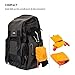Weanas Foldable Tent Bag Ultra Lightweight Packable Outdoor Camping Duffel Bag with Zipper Handy Foldable Camping Tent Bag for Camping Hiking Outdoor Sports (Yellow, for 2-3 Man Tent)