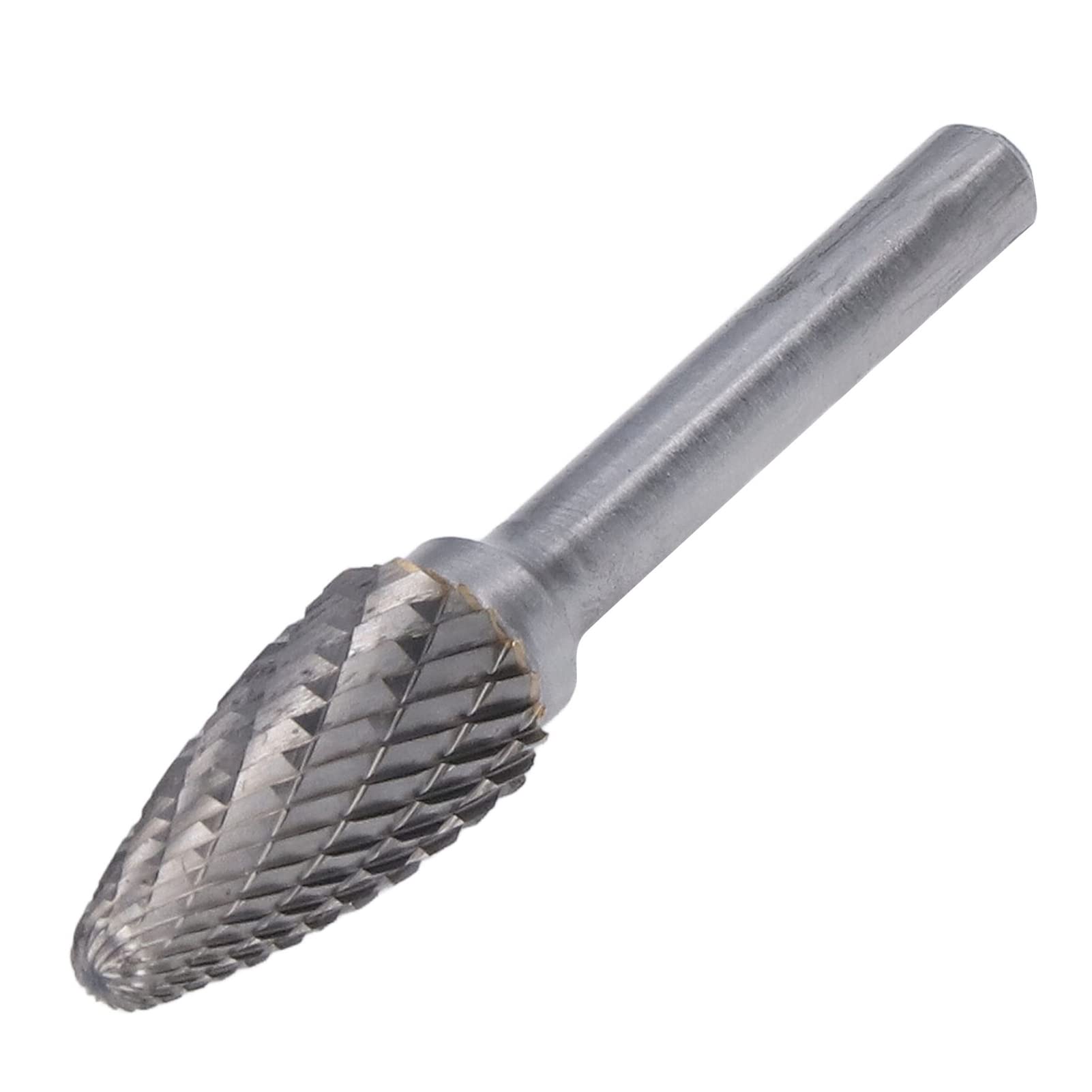YG8 Carbide Burr Rotary File, Educe Labor Strength, Speed 6000 to 40000Rpm, Round Head Shape Die Grinder Bits for Metal Products, Welding, Deburring, Grinding, Carving