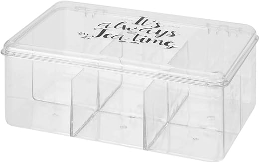 CAJA PARA TÉ METACRILATO: Amazon.es: Hogar