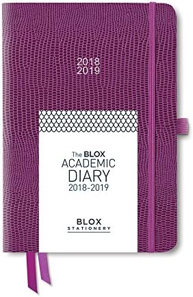 BLOX Academic Diary 2018-19 (Plum)