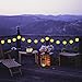 AveyLum Solar Lantern Warm White Outdoor String Lights 20 LEDs 16.4ft Waterproof Garden Fairy Lights for Yard Patio Path Christmas Halloween Wedding Lighting Decoration…