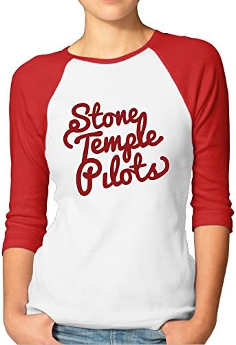 Woman Stone Temple Pilots 3/4 Contrast Raglan Sleeve Tee