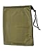 Mesh Stuff Sack, Laundry Bag, Durable Lightweight Mesh Bag With Cord Lock Closure (Green)