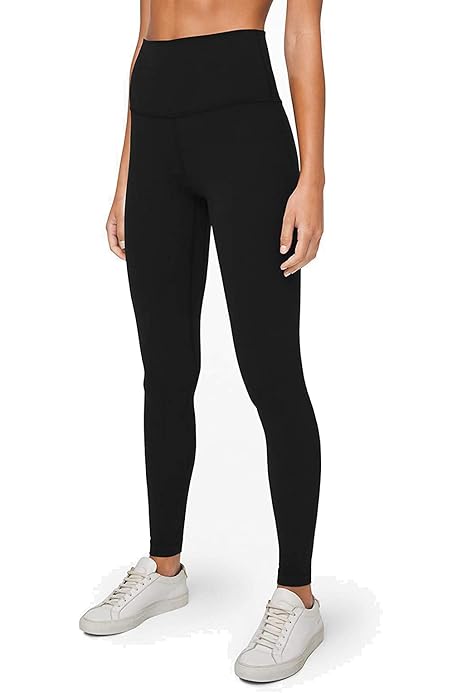 black lulu pants