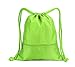 Esvan proof Gymbag Large Drawstring Backpack Gymsack Sackpack For Sport Traveling Basketball Yoga Running 9 Colors & 2 Sizes