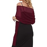 CHICGAL Women's Scarf Shawls and Wraps for Evening Dress Wedding Party Bridal Scarves Sarong Cover Ups