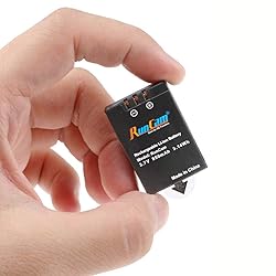 RunCam 850mAh 3.7V Removable Camera Battery 6 2 2