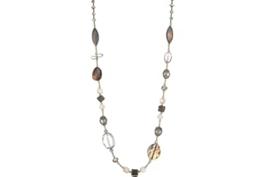 FULU AUTUMN Long Necklaces for Women Trendy Long Chunky Beaded Necklace Boho Fashion Costume Jewelry Mothers Day Gifts for Her