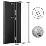 Sony Xperia XA2 Case, TopACE TPU Rubber Gel Shock-Absorption Bumper Anti-Scratch Transparent Silicone Cover for Sony Xperia XA2 (Clear)