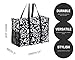 Pursetti Teacher Tote (Large, Paisley Large)