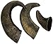 Outback Jack Water Buffalo Bully Horns 100% Natural Dog Treats, 3 Count