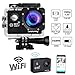 LetsFunny 2.0 Inch 1080P HD Waterproof Action Camera with 2 Batteries Along with 17 Abundant Free Accessories