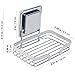 Ultimate Stainless Steel Dish Soap Holder By DelightBZ – Sturdy & Reusable Bath & Kitchen Sponge Rack With Magic Sticker System, Tool Free Installation, Sticks Firmly On Tiles, Glass, Acrylic & Metal