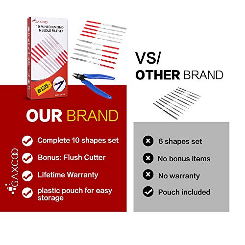 Multipurpose Needle File Set Files Tools Round Files Small For Metal