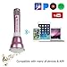 VERKB Wireless Microphones Karaoke, 3-in-1 Bluetooth Karaoke machine KTV for Apple iPhone Android Smartphone Or Pc(Rose Gold)