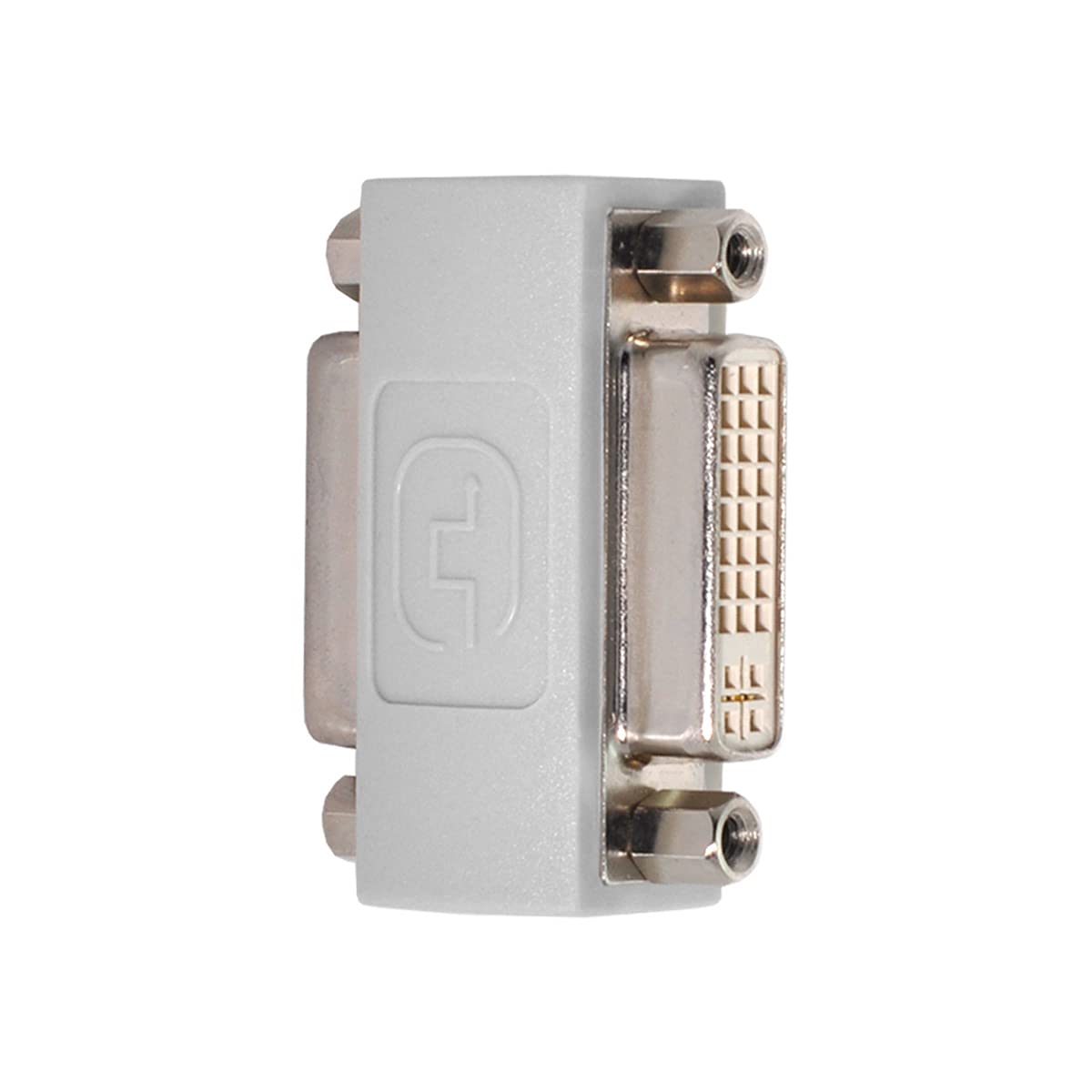 cablecc DV-025 DVI 24+5 Female to DVI 24+5 Female Video Converter Adapter 180d Extender