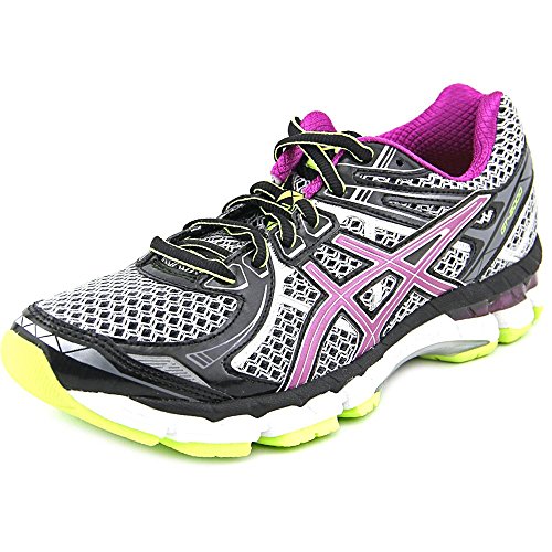 ASICS Women's GT 2000 2 Running Shoe,Black/Orchid/Flash Yellow,6.5 M US