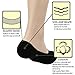 Mocofo Mens 3 Pairs No Show Cotton Socks Non Slip