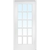 National Door Company ZZ09307L Primed MDF 15 Lite
