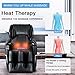 Shiatsu Massage Chairs Full Body and Recliner Zero Gravity Massage Chair Electric Affordable with Armrest Linkage System Built-in Heat Therapy Foot Roller Air Massage System Stretch Vibrating,Beige