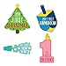 Pearhead Holiday Shaped First Year Holiday Milestone Photo Sharing Baby Belly Stickers