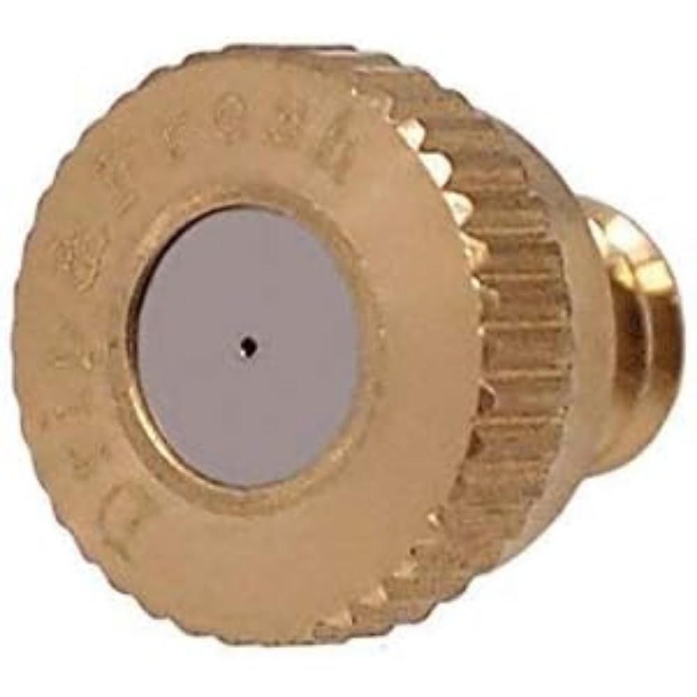 Drip & Fresh Pack of 3 Brass 0.3 mm Nozzle for nebulización Systems, Multicolor, 1 x 1 x 1 cm, C5112