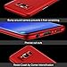 Humixx Case Thin Non Slip [Anti-Fingerprint] Stylish Slim Matte Case Anti Slip Protective Case for Samsung Galaxy S8 2017(Multi Color Series-Red)