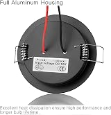acegoo 4 x 12V LED Recessed Ceiling Lights Cool White 6400K Dimmable 3W view 3