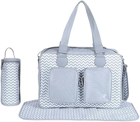 my babiie grey stars 5 in 1 baby changing bag
