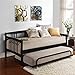 Dorel Living Kayden Twin Daybed, Black