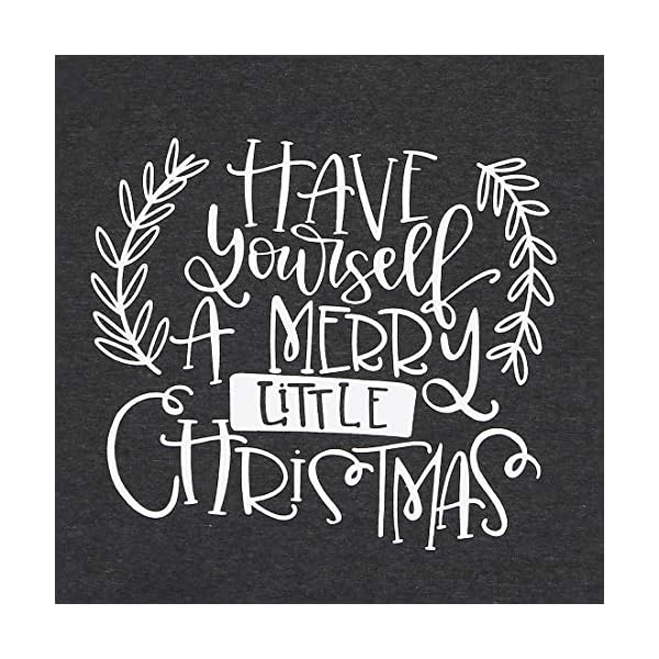 Merry Christmas T-Shirt Women Have Yourself A Merry Little Christmas Shirt Long Sleeve Graphic Tees Christmas Baseball… - Image 5