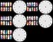 GotHobby 20 Airbrush Nail Stencil Sheets Design Art Paint Pages 1-20