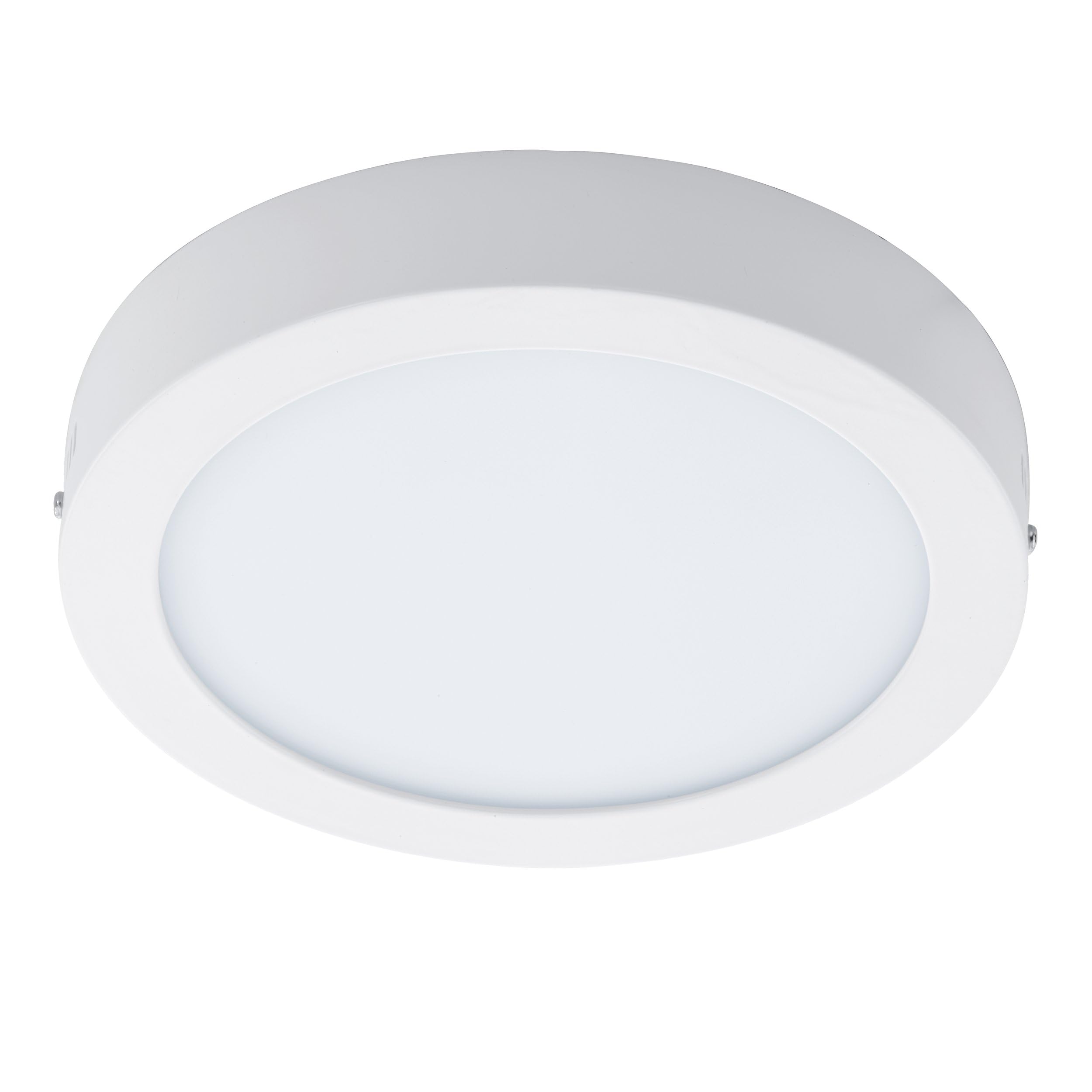 EGLO 96168 FUEVA 1 LED Surface-Mounted Ceiling Light in White Cast Metal