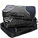 eBags Large Packing Cubes - 3pc Set (Black)