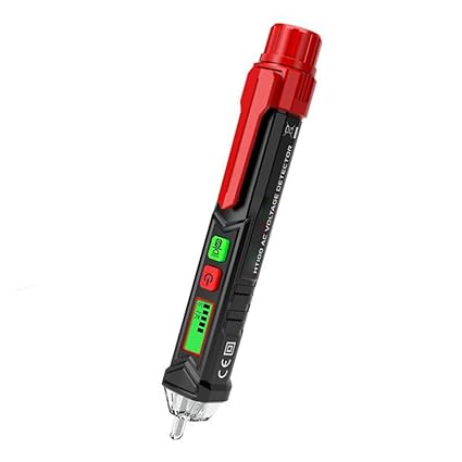 Non Contact Voltage Tester, Protmex AC Voltage Detector, Sensitivity adjustable Electrical Tools Pen Type Circuit Testers Auto Power-off Sound And LED ...