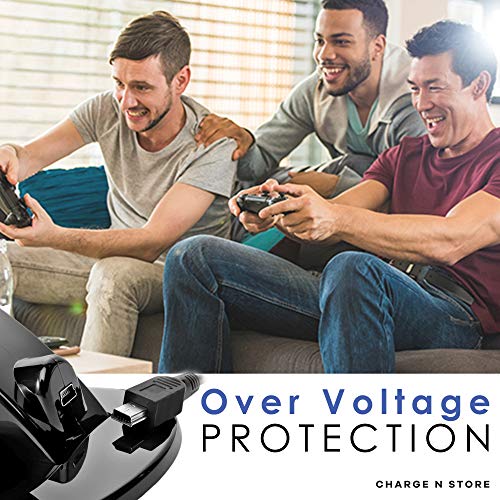 image for CHARGE N STORE New 2019 Version PS4 Controller Charger, Playstation 4/