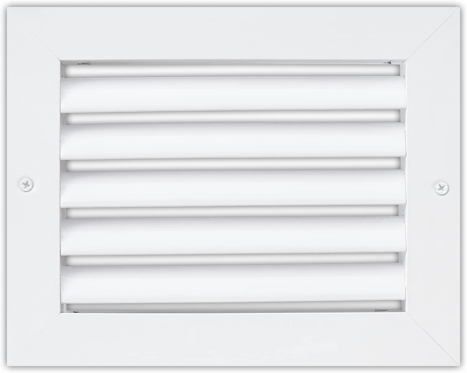 Registers, Grilles & Vents - Air 360 Vent Cover Return Air Grille – 8 x 6 Inch Transfer Grille AC Vent Cover – Durable Rustproof Aluminum Design – Optimal Air Flow – Low Noise Wall Vent for Residential, Industrial Use