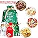 Funnlot Christmas Drawstring Gift Bags 32PCS in 7 Styles Christmas Wrapping Bags Xmas Treats Bags Christma s Party Favor Pouch Goody Sweet Treat Candy Bags with Ribbon Ties