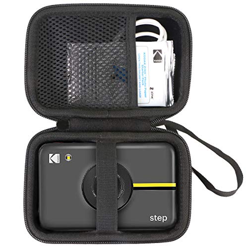 Khanka Hart Tasche für Kodak Step & Step Touch Kamera Sofortbildkamera instant fotodrucker (Schwarz)