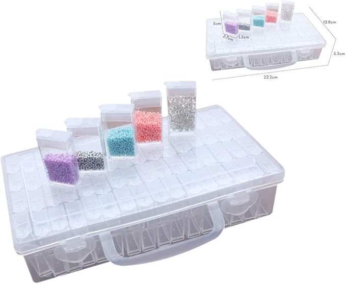 Amazon.de: Aufbewahrungsbehälter für Diamantfarben, tragbarer