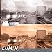 Illumin Night Driving Glasses SHIFT - All-Weather Glasses for Improved Road Safety, Advanced High Optical Quality Lenses