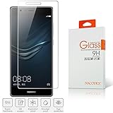 Huawei Ascend P9 Plus Tempered Glass, Nacodex For Huawei Ascend P9 Plus 5.5-inch 9H Hardness Premium Tempered Glass Screen Protector Film