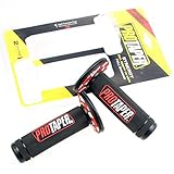 SclMotor Universal 22mm 7/8"Red Pro Taper Dirt Pit Bike Grips For HONDA CRF150F CRF230F CRF250F CRF450F