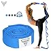Forbidden Road Stretch Strap 10 Loops Yoga Strap for Physical Therapy (Blue)