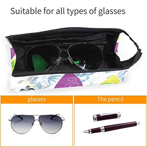 Surfboards Colors Pencil Case Big Capacity Zipper Pen Pencil Pouch Students Stationery Cosmetic Makeup Bag for School Office - Thumbnail 2